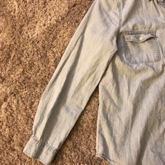 Blue button-up - Picture 3 of 5